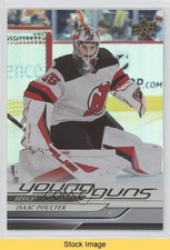 2024-25 Upper Deck Series 2 Young Guns Silver Foil Isaac Poulter #494 READ 0kr0