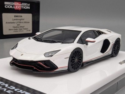 Eidolon Make Up 1:43 Lamborghini Aventador LP780-4 Ultimae 2021 Weiß 021/100 OVP