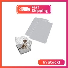 Dog Crate Mat and Washable Pee Pads for Dogs 2 Pack 36"X23" 
