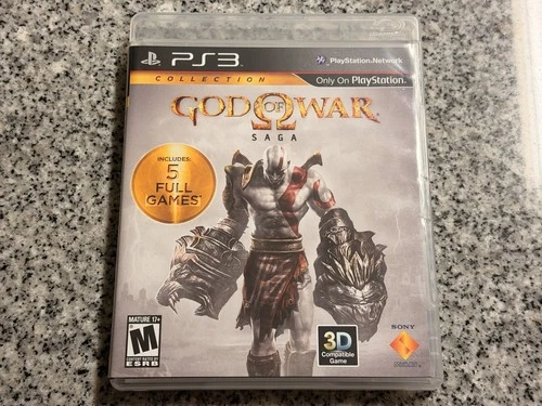 God of War Saga - Sony PlayStation 3 - PS3 - No PSP Games Code - Tested
