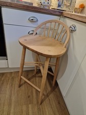 Ercol Oak Bar Stool