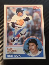 1983 Topps - Luis Aponte #577 (RC) Boston Red Sox Rookie 
