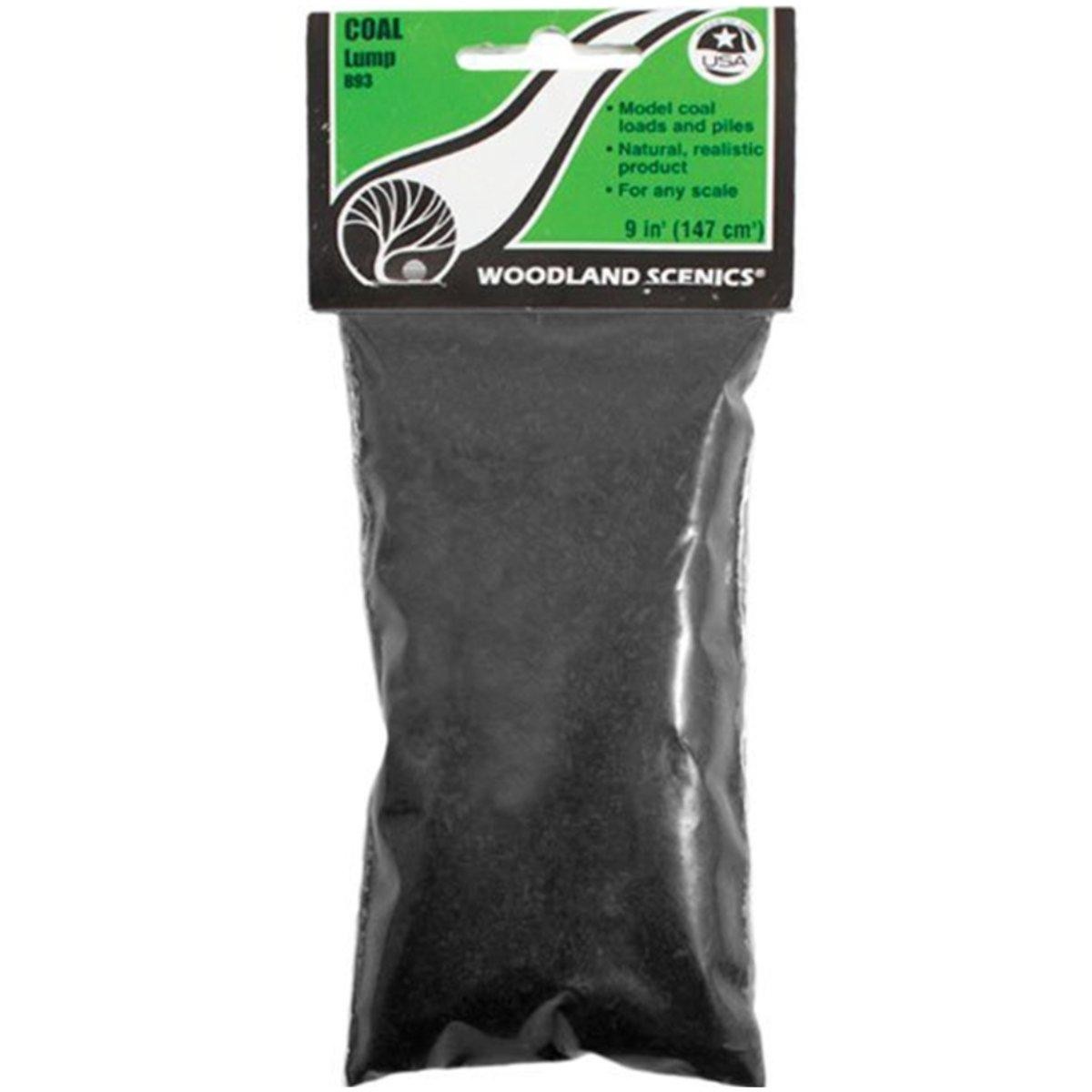 Woodland Scenics Lump Coal Bag B93 For Layouts & Dioramas