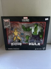 Marvel Legends 80th Anniversary Wolverine and Hulk Action Figures - NEW SEALED