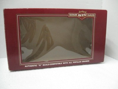BACHMANN BIG HAULERS EMPTY BOX ~ G SCALE ~ LABELED ITEM 96240 G HAND CAR XMAS