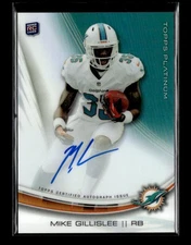 2013 Topps Platinum #A-MGI Mike Gillislee Rookie Autographs Refractors