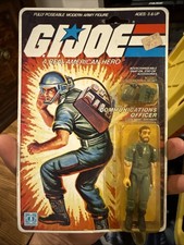 GI JOE ARAH BREAKER PEACH FILECARD 7 BACK STRAIGHT ARM 1982 HASBRO NEW MOC AFA