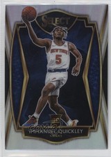2020-21 Panini Select Premier Level Silver Prizm Immanuel Quickley #172 1j80