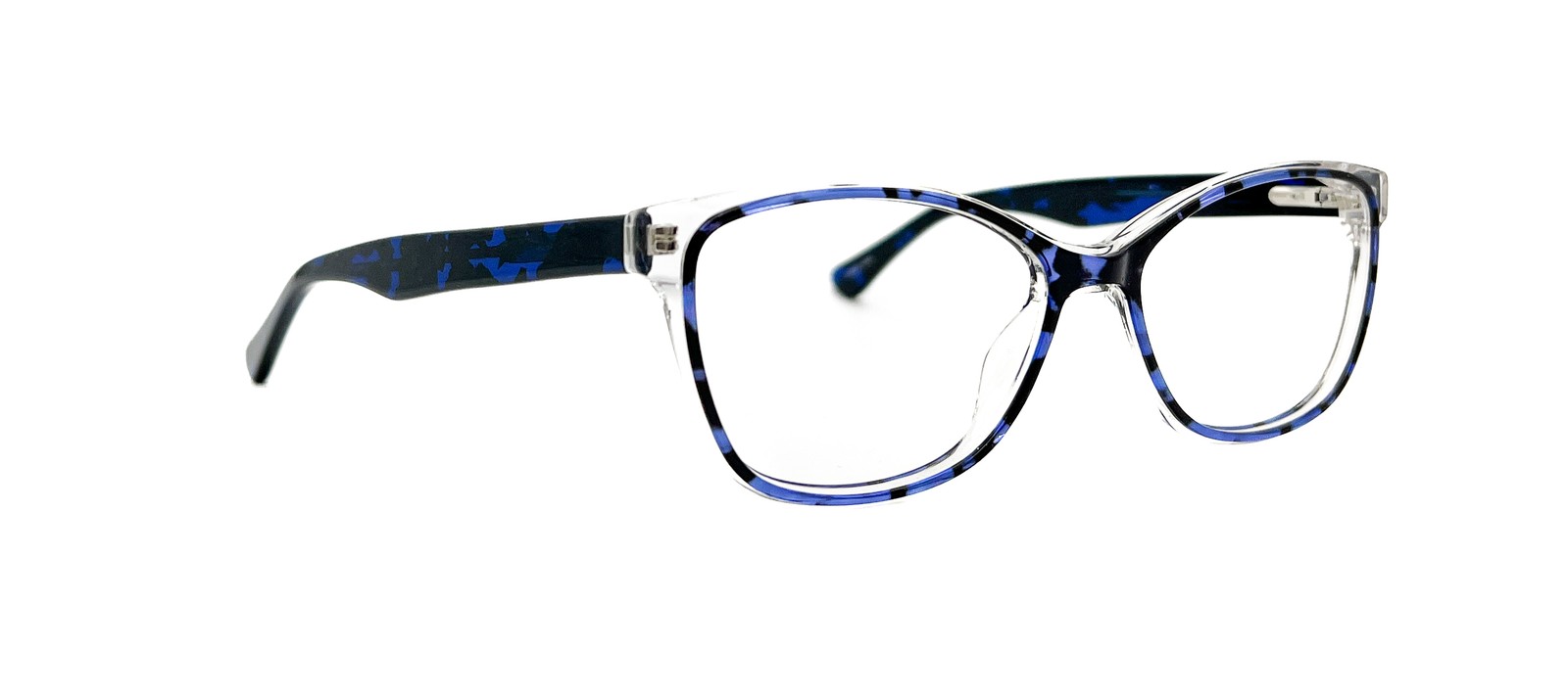 NEW CHELSEA MORGAN CM 20200 TO/BL TORTOISE BLUE AUTHENTIC EYEGLASSES 53-15-140