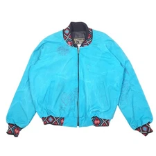 Saddlesmith Outfitters Vintage Made In USA Navajo Western Bomber Jacket Coat