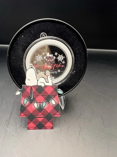 Peanuts® Snoopy "Home Sweet Home" 2023 1 oz Silver Proof Ornament