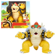 Nintendo Super Mario Big Bad Bowser 33cm Action Figure Lights Up with Sounds