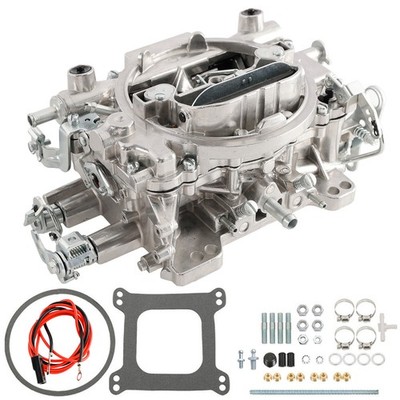 4 Barrel Vergaser Manual Choke 600 CFM mit Dichtung für 1405