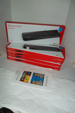 LOT-5 Microsoft Wired Keyboard 600 USB Spill Resistant 1636 ANB-00001 1576 NEW