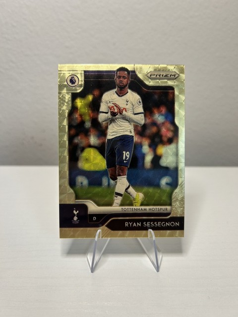 Ryan Sessegnon 2019 Prizm Premier League #333 Gold Vinyl #/5 Tottenham