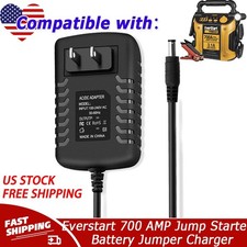 AC/DC Adapter for Everstart 700 AMP Jump Starter Battery Jumper Power Supply