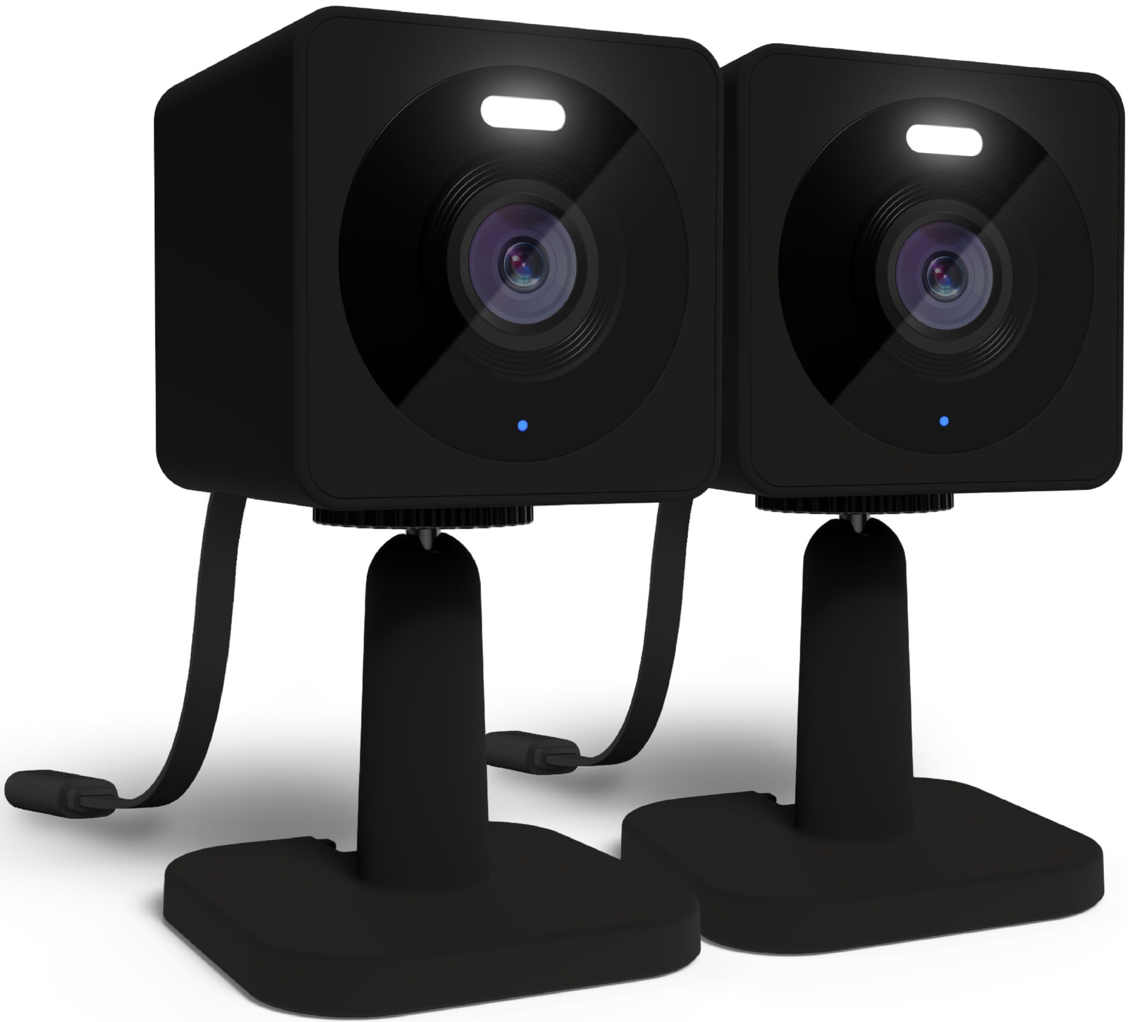 1080p Wi-Fi Smart Security Camera with Color Night Vision for Indoor Outdoor Use