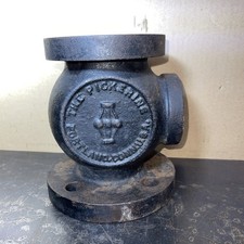 Antique 1 1/2” Pickering Valve Body Base Flyball Governor Steam Engine Parts 