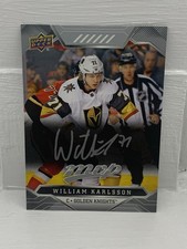 #130 William Karlsson  Silver Scripts  Golden Knights 19-20 UD MVP Hockey 