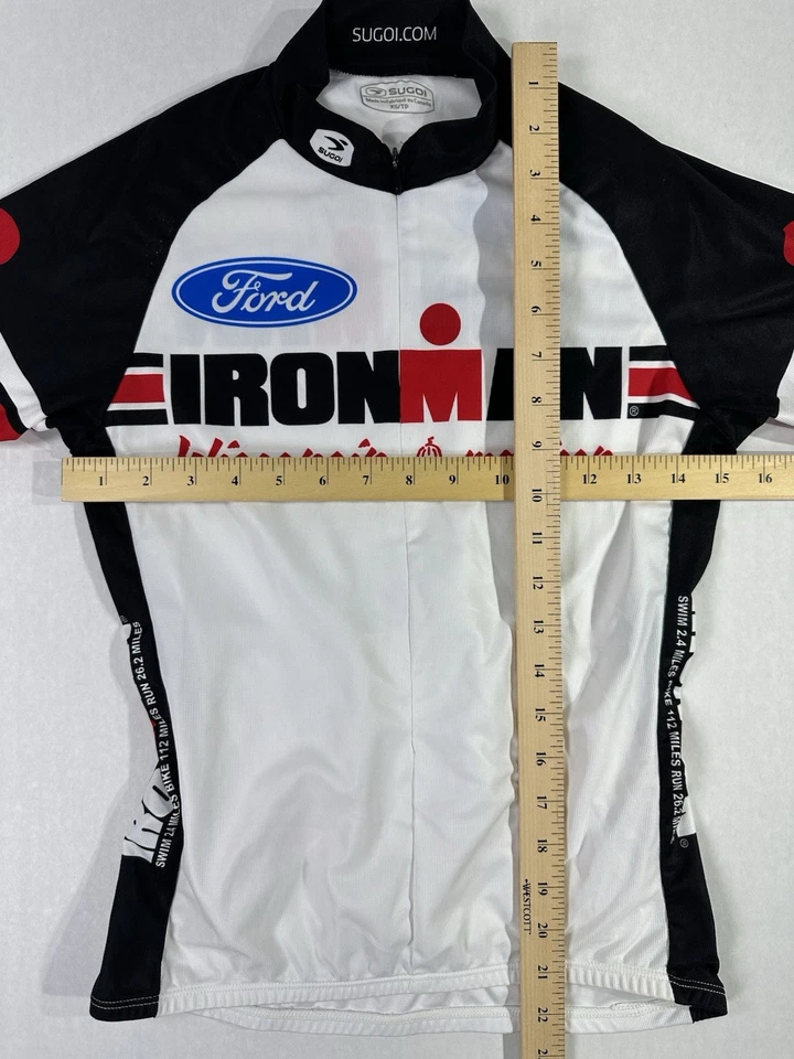 Sugoi Ironman Wisconsin Madison Cycling Jersey Ford Triathlon Bike Shirt XS - Image 4 of 4