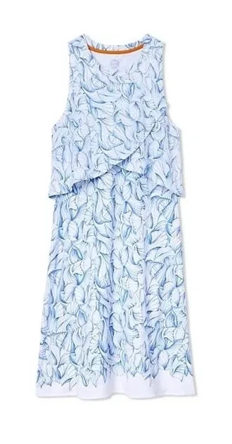 Tory Burch Abito Kaley Ellora Pima Cotone TAGLIA: XL