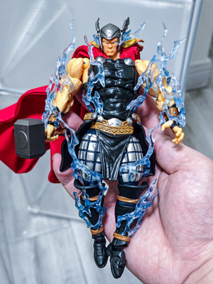 New Ac Factory Toys Thor Thunder God Marvel Anime Action Figure Figurine Kaiyodo