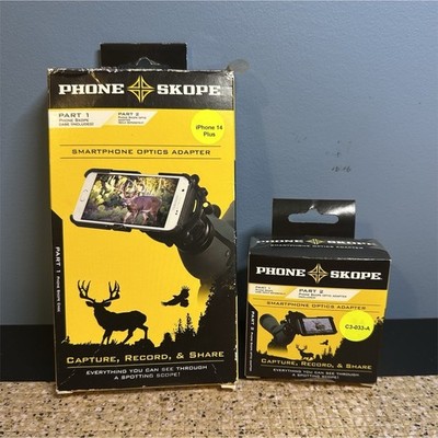 Phone Skope Smartphone Optics Adapter iPhone 14 Plus C3-033-A Hunting Set