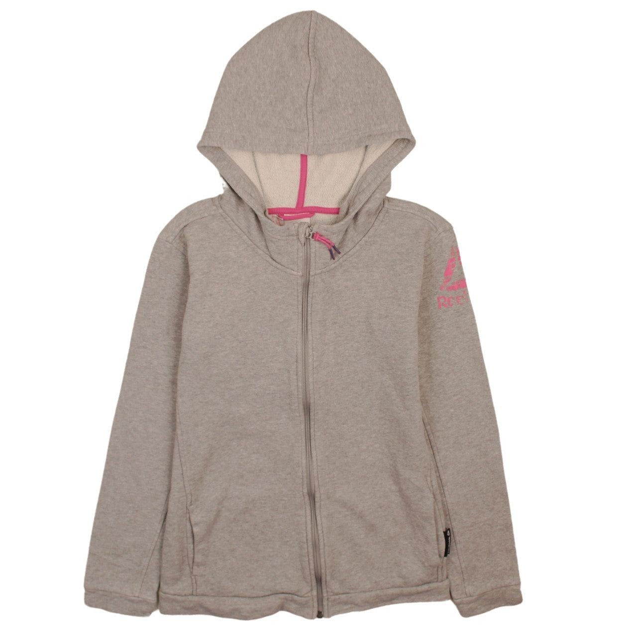 Reebok Grey Hoodie Womens S