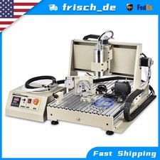 USB 4 Axis 6040 CNC Router Engraver VFD Engraving Milling Machine Cutter 1500W