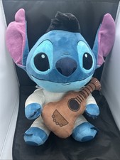 Disney Lilo Stitch Elvis Stitch 16 Vibrating Plush Tested Working JZ4