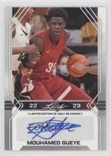 2022-23 Leaf Draft Base Auto White /99 Mouhamed Gueye #BA-MG1 Auto 02v3