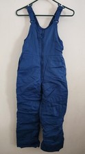 Snow Pants Water-Resistant Fleece-Lined All In Motion Blue Youth Size S 6/7 
