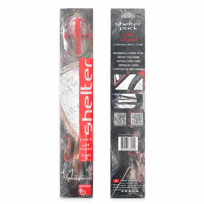 Schutz Rahmen Fahrrad Transparent Shelter Pack Off Road 1,2 MM X 54x500 MM 2pcs - Bild 1 von 4