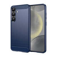 Hurtel SilikonhüLle FüR Samsung Galaxy S25+ Carbon Case Kratzschutz