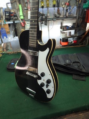 Vintage Silvertone Stratotone 59-65 Guitar Harmony Alden EXC