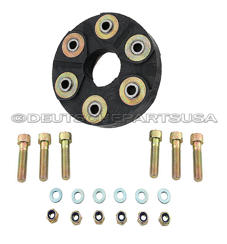 Junta de disco flexible del eje de transmisión original Mercedes Benz W116 W124 W126 OEM 1264100415 Foto 2 de 2