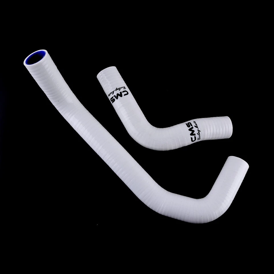 White For 97-02 Mitsubishi Mirage Colt Virage 1.8 4G93 MT Silicone Radiator Hose - Imagem 4 de 4
