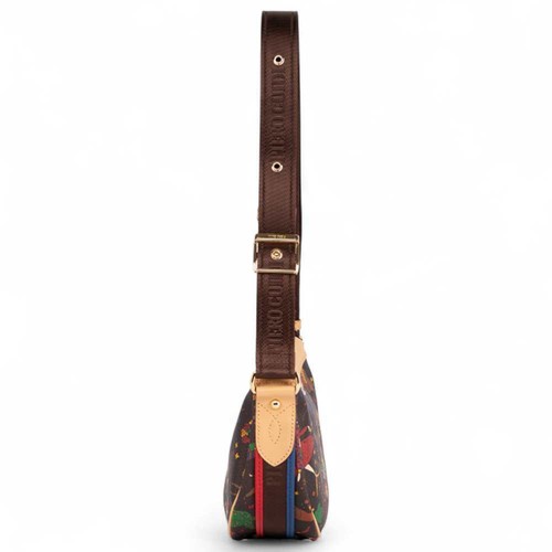 NEW PIERO GUIDI Cross body bag Fiamma Magic Circus Female Brown - 21AB21985-95 - Picture 3 of 4