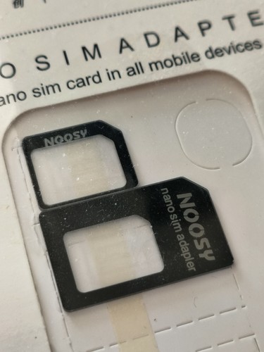 New SET Adapter SIM card NAMO STANDAR SIZE MICROSIM NanoSim universal Black Key - 第 3/6 張圖片