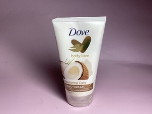 Image of Dove Body Love Restoring Body Hand Cream With Coconut Oil & Almond Milk 75mL