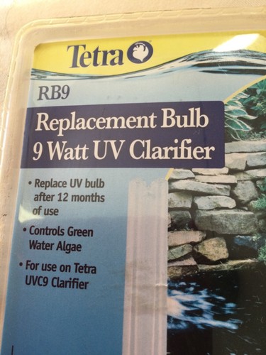 New Tetra RB9 Replacement Bulb 9 Watt UV Clarifier for UVC9 2007 Item # 141546 - Picture 3 of 4