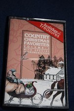 Country Christmas Volume 1 Cassette Tape
