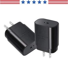 25 Watts Super Fast Charging USB-C Wall Charger For Samsung Galaxy S23 S22 S21