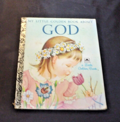 Little Golden Book: My Little Golden Book About God - Vintage (1984)