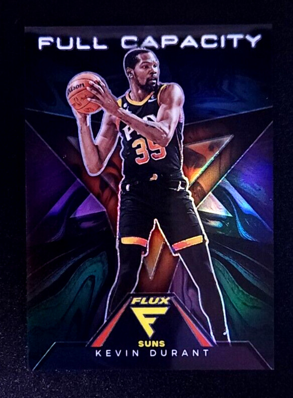 2022 Panini Flux Basketball Kevin Durant Full Capacity Refractor SSP Suns