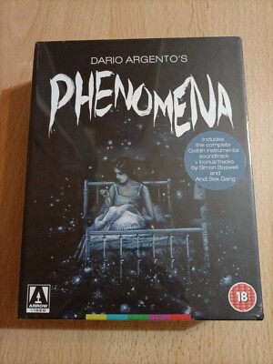 PHÄNOMEN Dario Silber! Blu Ray Arrow Limited Edition Box! Neu Versiegelt