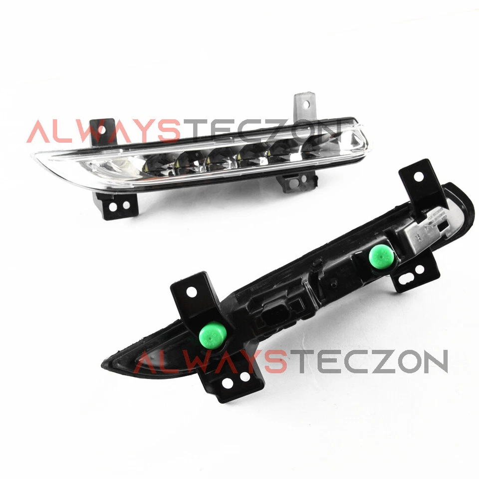 Conjunto de luz antiniebla diurna LED DRL para Renault Fluence 2014-2016 Foto 4 de 4