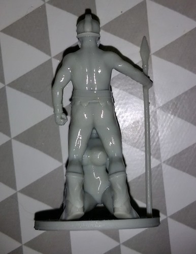 FIGURA EROTICA EL DESCANSO DEL GUERRERO OPLITA ALTURA 4 cms - Imagen 4 de 5