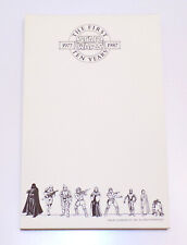 1987 STAR WARS The First Ten Years 100-page Notepad SW STARLOG CON Exclusive 10 1987 STAR WARS The First Ten Years 100-page Notepad SW STARLOG CON Exclusive 10