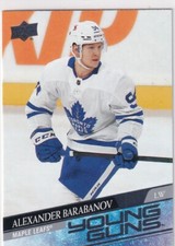 20/21 UD SERIES 2 ALEXANDER BARABANOV YOUNG GUNS RC SP ROOKIE #485